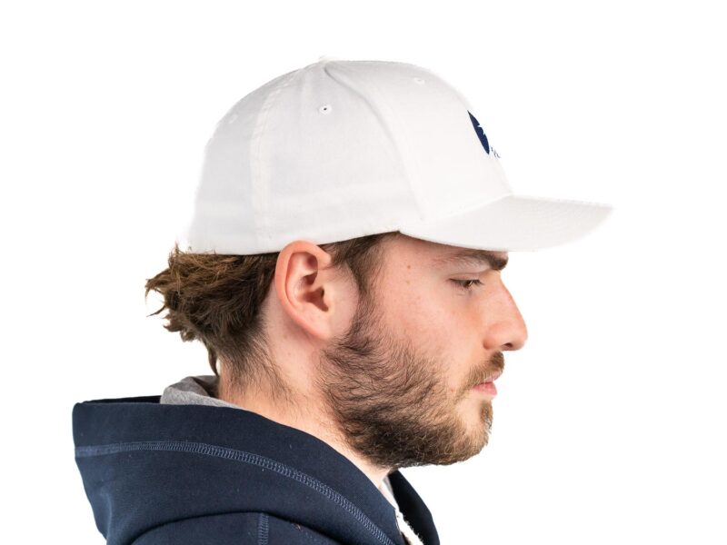 Casquette Blanche 18 - Cochon Futé