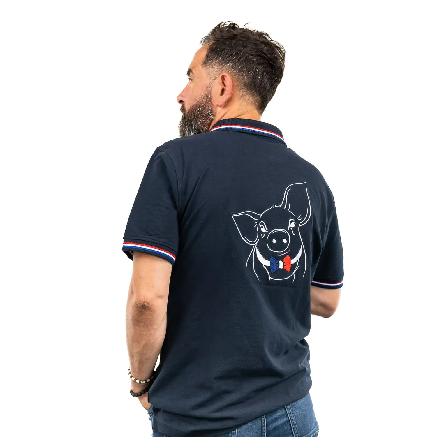 Polo-homme-france-bleu-10 Polo homme france bleu 10 - Cochon Futé