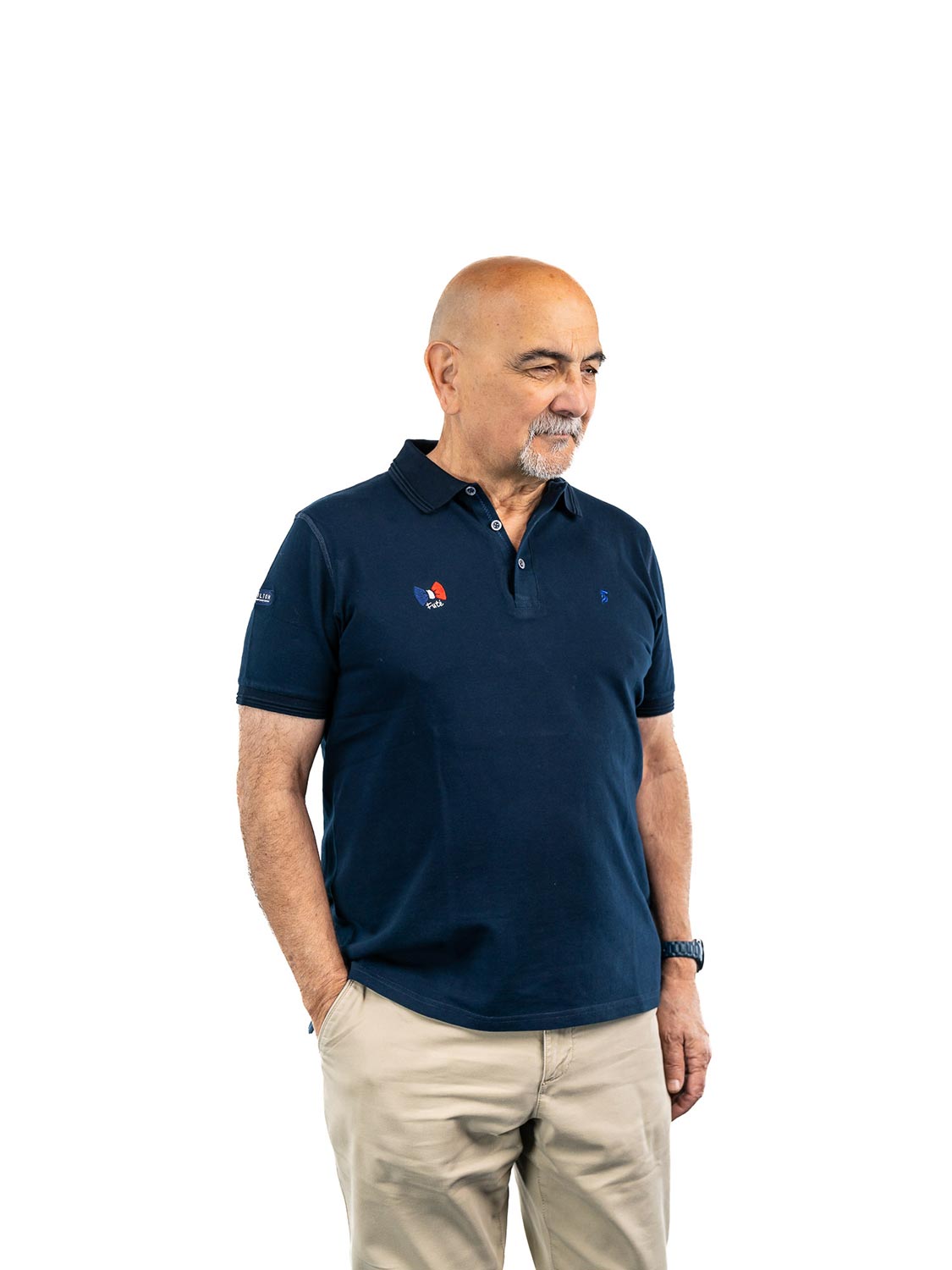 Polo shilton basique bleu 3 - Cochon Futé
