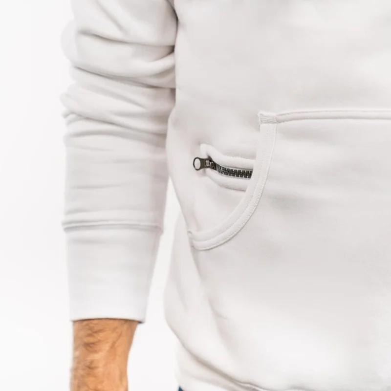 Pull Homme Blanc 11 - Cochon Futé