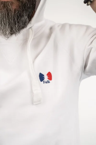 Pull-Homme-Blanc-12 Pull Homme Blanc 12 - Cochon Futé