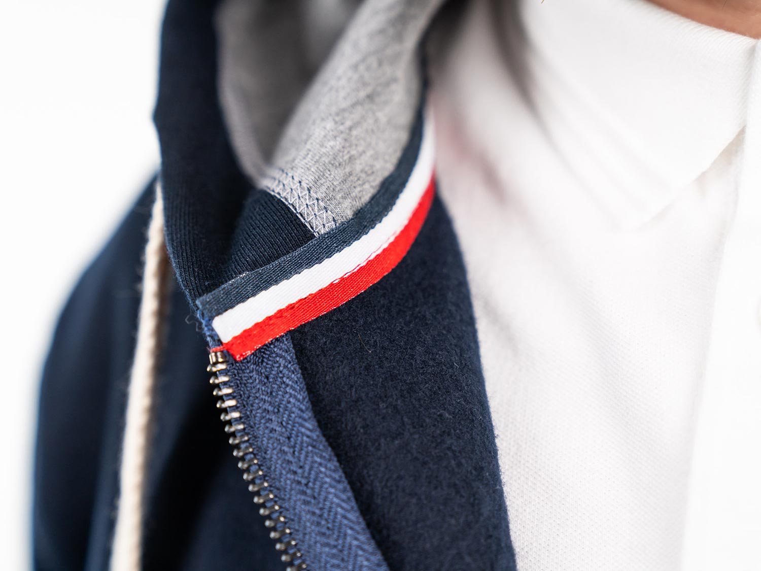 Sweat Shilton Zip bleu 9 - Cochon Futé