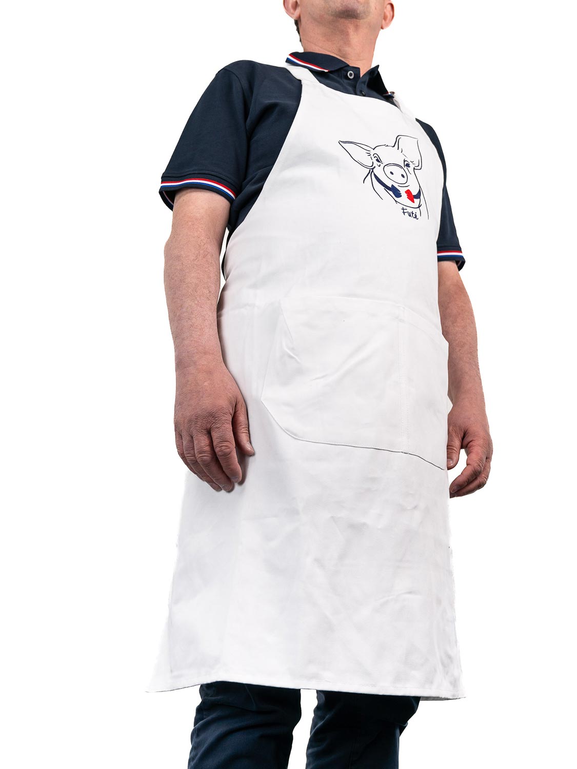 Tablier-blanc-3 Tablier blanc 3 - Cochon Futé