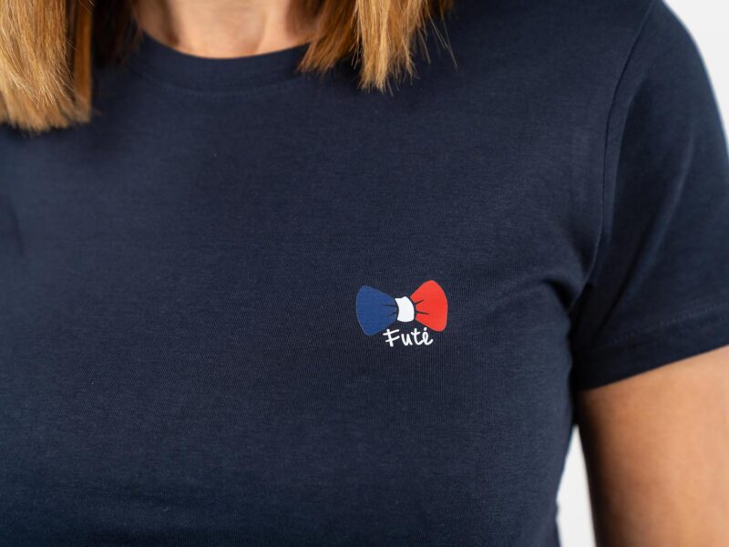 tee shirt femme basique bleu 6 - Cochon Futé