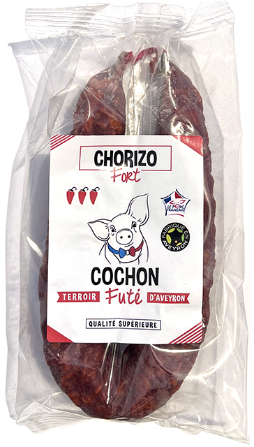 412250 2 Chorizo Fort - Cochon Futé