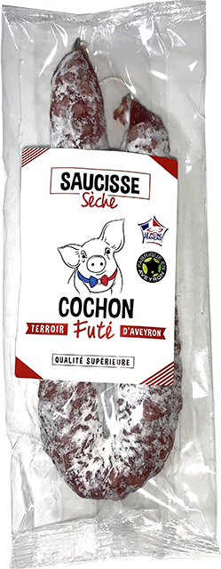412299 2 Saucisse Seche Sup Sous At - Cochon Futé